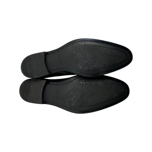 ALDO Derby Dress Shoes Men’s Size 14 Black Leather Cap Toe Classic Formal main image 9